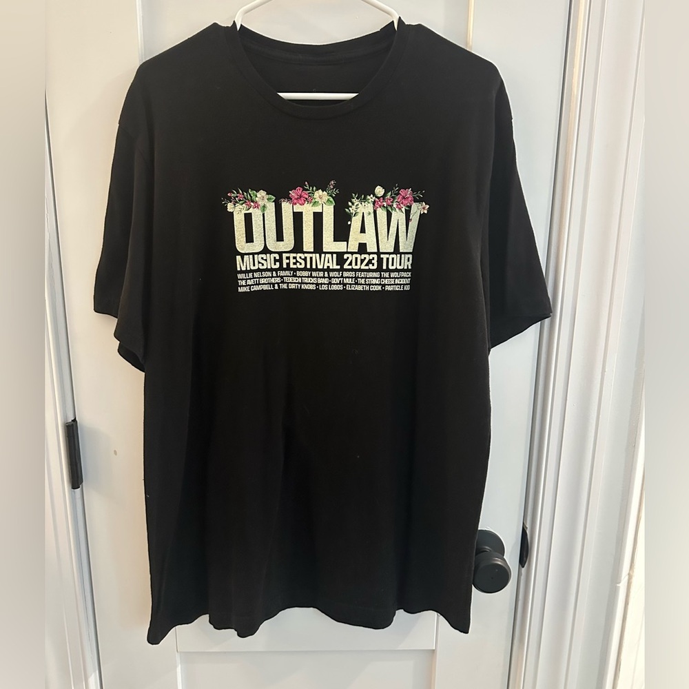 Outlaw Fest 2023 official merchandise Short Sleeve Tee